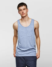 Load image into Gallery viewer, Sleeveless T-Shirt With Front Pocket