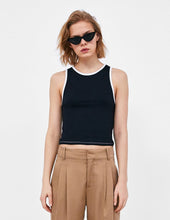 Load image into Gallery viewer, Top with Contrasting Trym